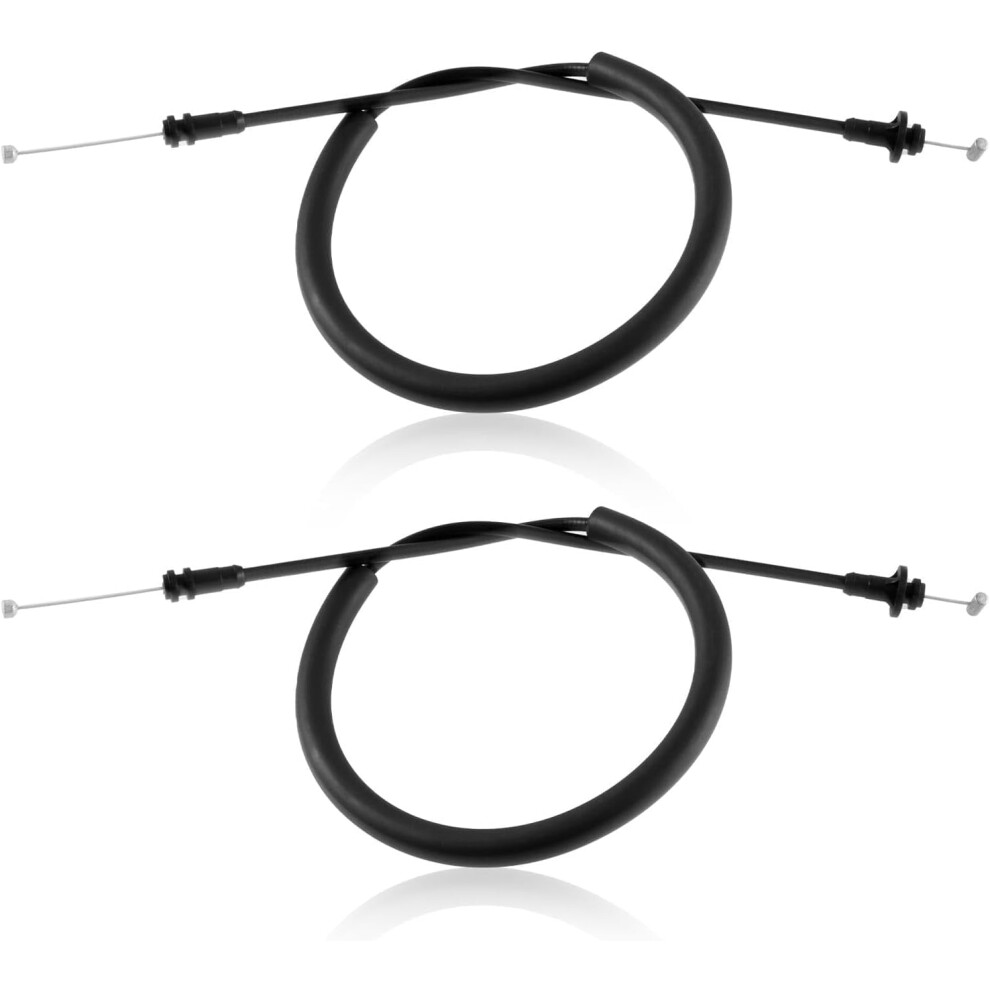 Lh & Rh Door Latch Cables Compatible With Dodge Ram 1500 2500 3500 Replace#: 55275106 15654942 924-370 974856437146