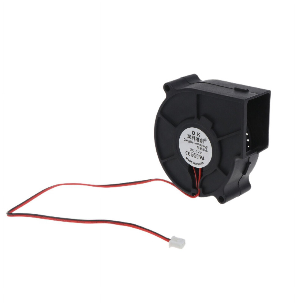12V Dc Porous Bearing Blower Fan 7530 75X75x30mm 7Cm 12V 0.36A 4.4W 3500Rpm Air Turbofan Bbq Fan 3D Printer Fan 974856434978
