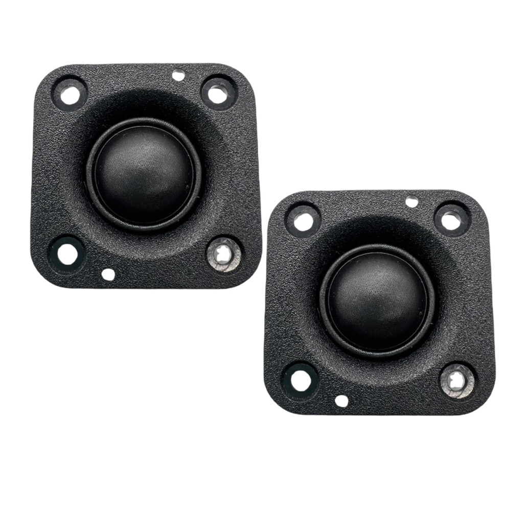 Feamos 2Inch 48Mm Silk Film Neodymium Tweeter Speakers Unit, 4Ohm 20W Hifi Treble Replacement For Sound Projects 974856435296