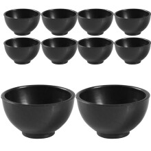 20pcs Mini House Bowls Set Plastic Tiny Bowl Realistic Dollhouse Decoration DIY Food Play Container