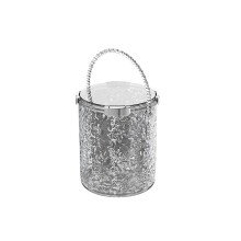 Eisbehälter mit Deckel und Griff, ideal für Cocktailbars, Partys, zum Kühlen von Wein und Champagner