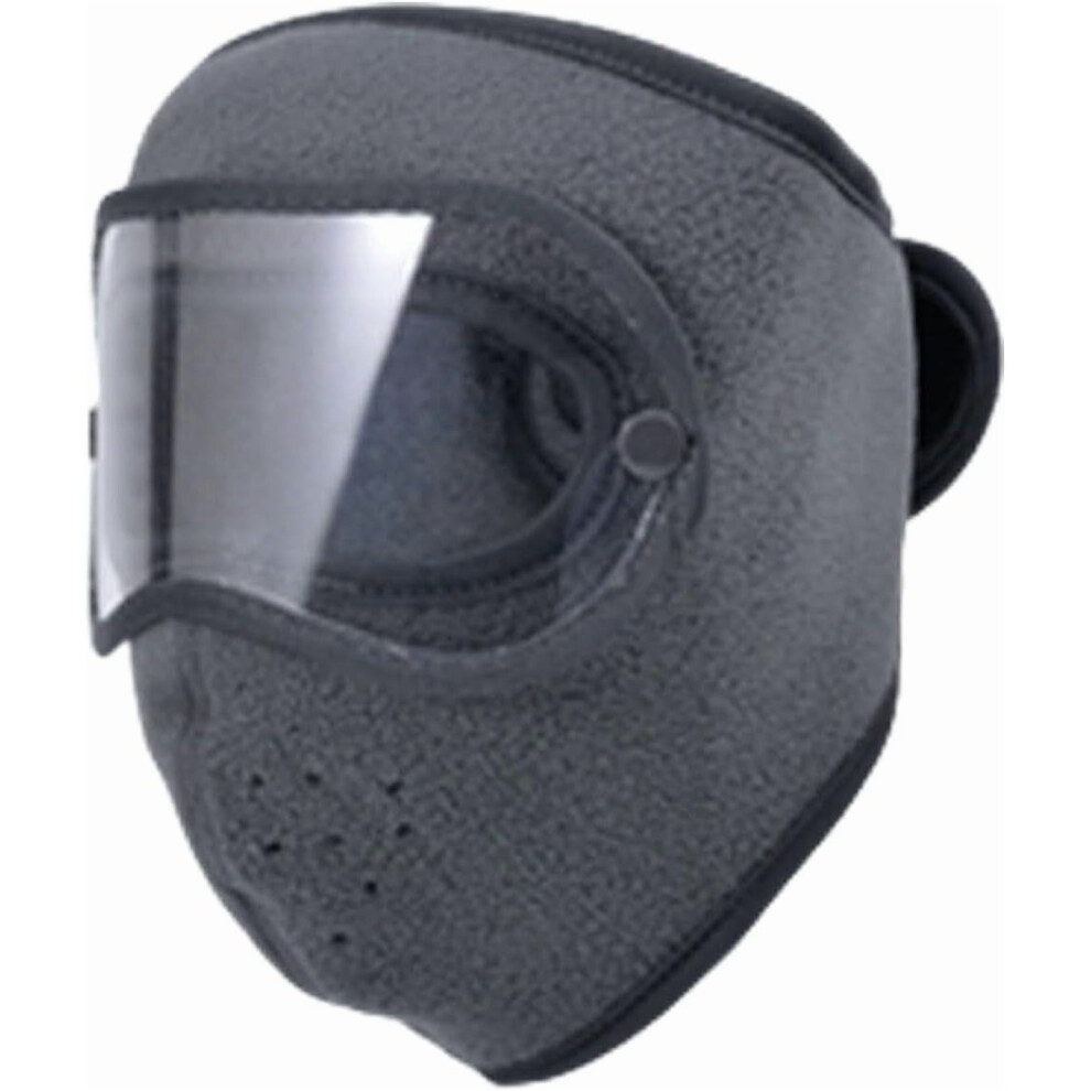 Fleece Thermal Mask With Removable Goggles,Windproof Hd Goggles Anti-Fog Face Masks,Winter Warm Full Protection Ski Mask 9180435375940