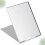Foldable Mirror Fodable Makeup Compact for Purse Pocket Silver 1