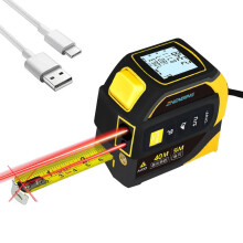 Digital Tape Measure ABS Two-in-One for DIY and Construction