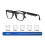 Smartbrille mit KI-Sprachassistent, Kamera, Bluetooth und Audio (einfache Brille) 5