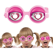 Crazy Eyes Glasses, Winking Glass, Novelty Shaking Eye Glasses, Funny Sunglasses for Adults, Blinking Glass for Party and Performances