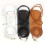 3Pcs Leather Bag Purse Making Kit with Bag Bottom Shoulder Strap Drawstring for DIY Bag Making 2
