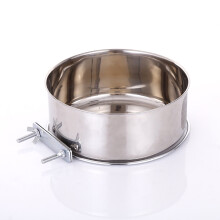 Wall-Mounted Attachable Crates Pet Feeder – Rust-Resistant, No-Spill, Stainless Steel, Compatible with Standard Crates