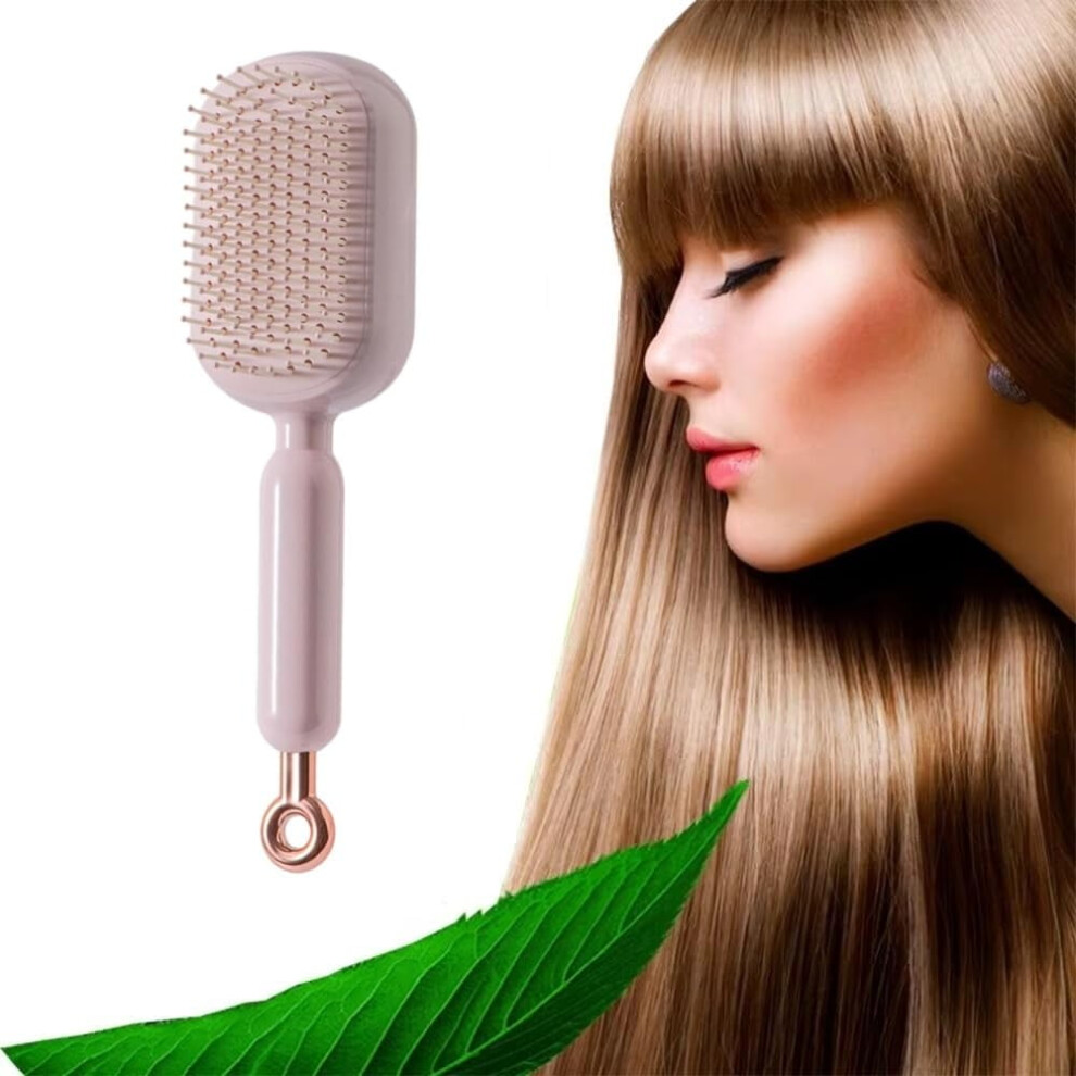 Retractable Cushion Massage Comb Brush Anti-Static