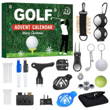 24-Day Golf Advent Calendar 2026 for Men – Perfect Christmas Gift for Dad, Husband or Boyfriend with Golf Balls & Ball Markers