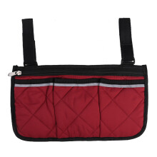 Outdoor Chair Armrest Hanging Bag Camping Chair Side Tools Storage Pouch Resealable Food Packaging Organizer Multiple Pockets