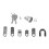 Mailbox Lock Replacement Kit for L-1172C Wardrobe Lock with 2 Keys Mailbox Lock 1