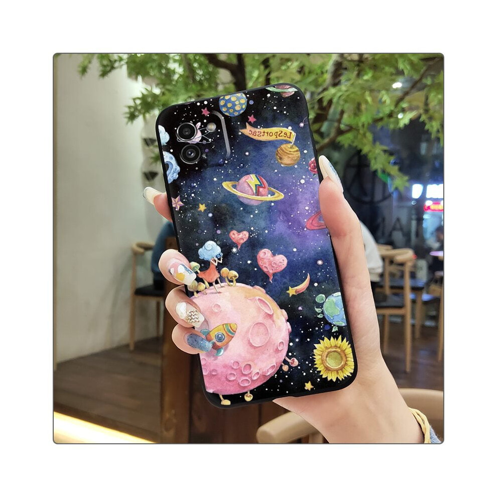 Phone Case Compatible With Samsung Galaxy A03 Global/Sm-A035f Â Tpu Shockproof, Waterproof, Anti-Dust, Cartoon Design 9065194407364