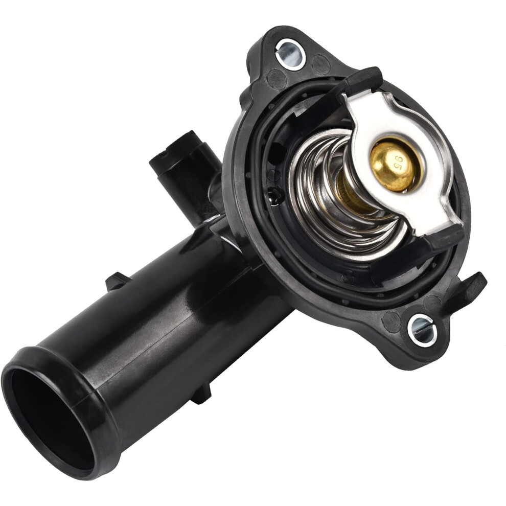 Thermostat Housing Assembly 05184651Af, Compatible With 2011Â2015 Dodge Durango, 2011Â2020 Jeep Grand Cherokee, 2012Â2018 Wrangler 3.6L 9065194406169