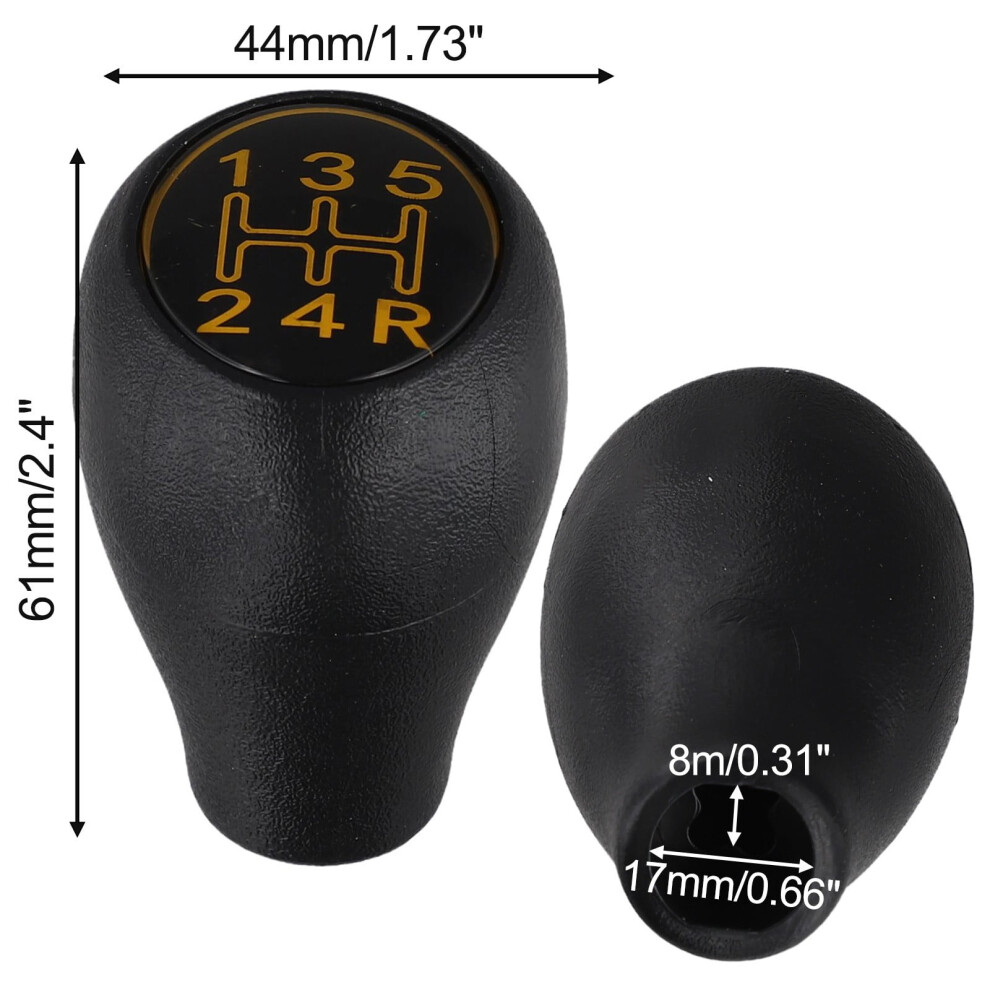 240367 For Peugeot504 505 309 For 205 Gti Cti Td 1.6 1.9 5 Speed Manual Gear Shift Knob Replacement Car Interior Accessories 9087558587949