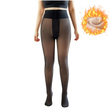 Durability Tights, Rip Resistant Pantyhose, Semi Sheer High Waist T-Crotch Strong Tights for Women Black XL