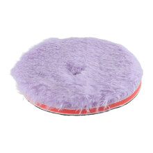 Easily Applicable 6 5 Inch Polish Pads Made from Pure Quality Wool Material