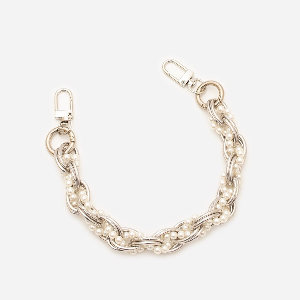 Creative Pearl Phone Lanyard - Trendy And Versatile Phone Strap Chain For Cases White 9065194405872