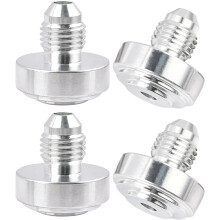 4AN Hann-sveisepluggkobling i aluminium 4 stk