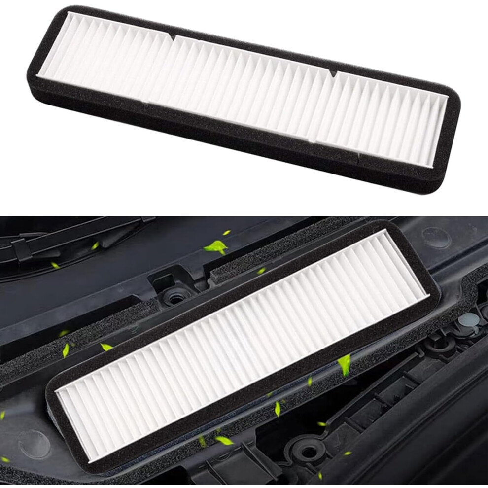 Hepa Air Filter Replacement Compatible With Tesla Model 3 (2017Â2020) Â Cabin Intake Filter Kit With Protector Cover 9065194407685