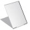 Foldable Mirror Fodable Makeup Compact for Purse Pocket Silver 3