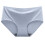 Women's Ice Silk Seamless Panties Mid-Rise 1