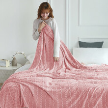 Throw Blanket, Throw Size Red Blankets & Throws for Couch/Beds, Fuzzy and Cozy Thick Blanket, 30x40 inches