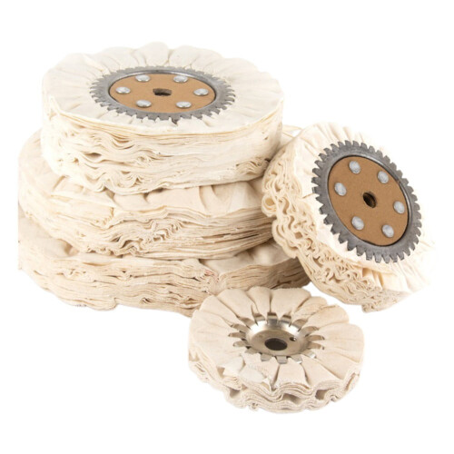 Polishing Wind Wheel Feather-Proof Cloth Iron Core Abrasive 1