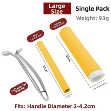 Silicone Handle Cover Heat Resistant For Pot And Pan Handles Easy Installation