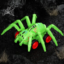 Spider Pull Back Car, Friction-Powered Educational Toy for Ages 1-6 – Compatible with Early Learning Play