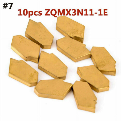 10Pcs 40 Types Cnc Carbide Tips Inserts Blade Cutter Lathe Turning Tool + Box Tu 1