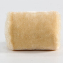 6 Yards 1 Roll Vintage Christmas Silk Velvet Ribbon, Raw Edge Fringe Style for Wreath Wrapping & Floral Bouquets, Beige