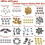 10Pcs 40 Types Cnc Carbide Tips Inserts Blade Cutter Lathe Turning Tool + Box Tu 6