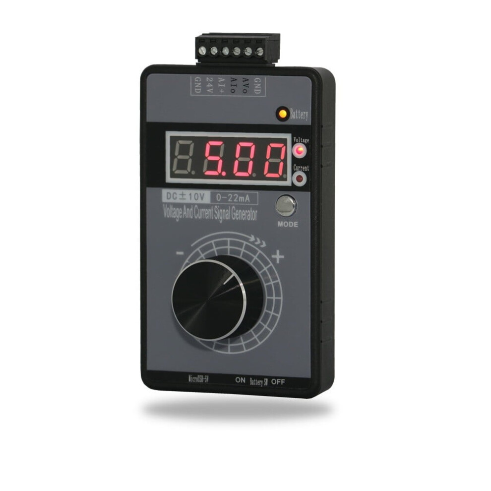 Adjustable Current And Voltage Signal Generator With Lcd Display, Compact Design For Precise Signal Generation, Adjustable Output, Digital, A 9027700601642