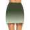 Women's Solid Tennis Skort with Pockets Green L 6