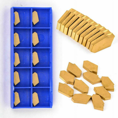10Pcs 40 Types Cnc Carbide Tips Inserts Blade Cutter Lathe Turning Tool + Box Tu