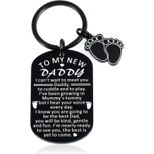 First Father's Day Gift for New Dad, Pregnancy Announcement & Husband Gifts – Compatible with All Occasions