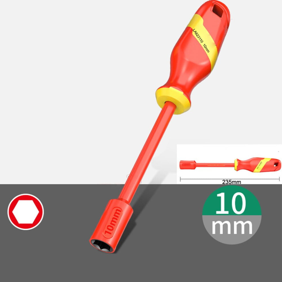 Vde Insulated Socket Wrench - 1000V High Voltage Safety Tool For Electricians 9027700601178