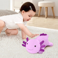 Salamander Plush Pillow Toy Purple