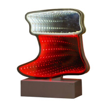 Lampa Boird Lampa Boird Nollag Solas Oíche Tollán Solas Oíche LED Lampa Tolláin 3D Lampa Deisce do Sheomraí Leapa Maisiúcháin Nollag