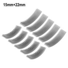Copper Tube Cleaning Brush Replacement 15/22mm Electric Drill Pipe Cleaner For Copper Metal Pipe Cleaners Hand Tools Access, 15MM+22MM