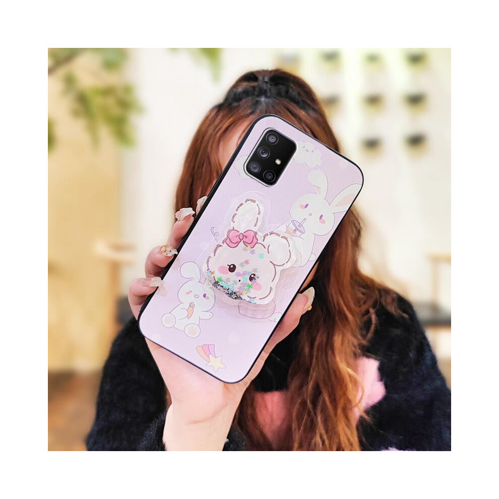 Glitter Soft Phone Case For Samsung Galaxy A71 5G Â Anti-Dust, Dirt-Resistant, Rotatable Kickstand, Anti-Knock 9377112600222