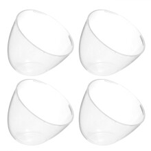 4Pcs Round Milk Bottle Caps Transparent Reusable for Parents Daily Use