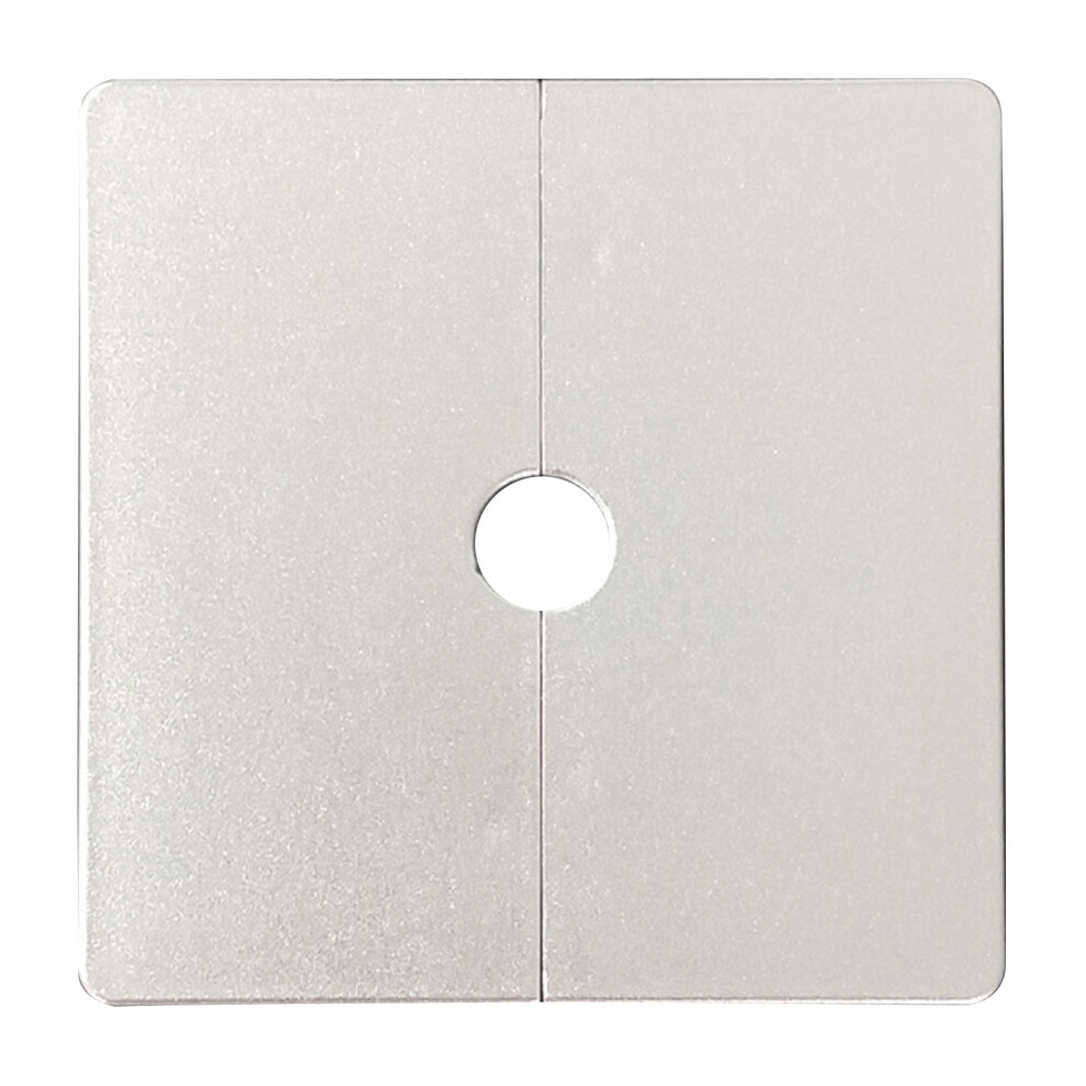 Wall Split Flange Square Escutcheon Plate Water Pipe Wall Covers Reserved Drill Hole Panel Decor For Wires Faucets Pipes 9027700601932