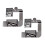 1Pack Sewing Rolled Presser Foot Silver Metal for Low Sewing Machine 4