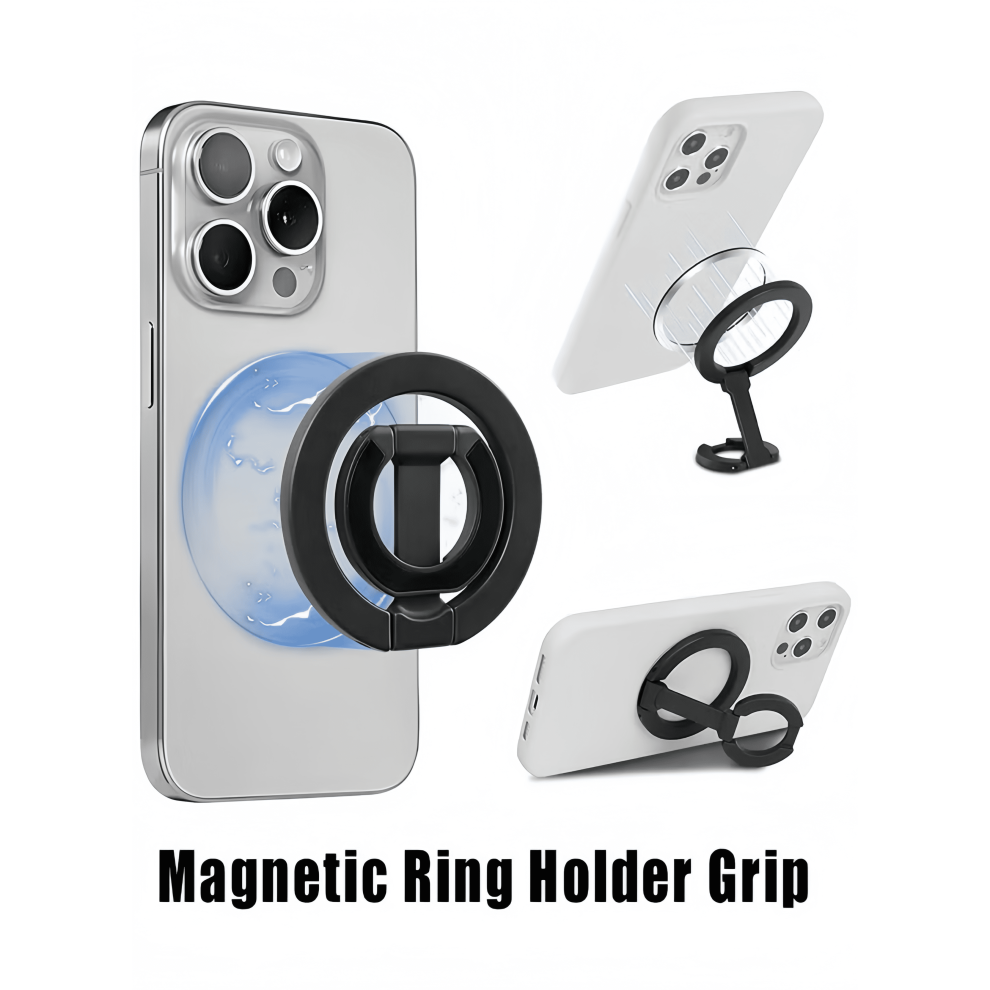 Smartphone Holder With A Magnetic Ring For Magsafe Dual-Side Magnetic Technology 9027700603301