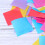 Colorful Square Paper Confetti 60g 7