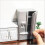 1:12 Mini Doll House Simulation Refrigerator Model White Silver Gray 3