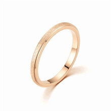 Mattierter Partnerring, verstellbare Größe