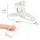 Clear Claw Clips Polycarbonate Large Jaw 12pcs 2